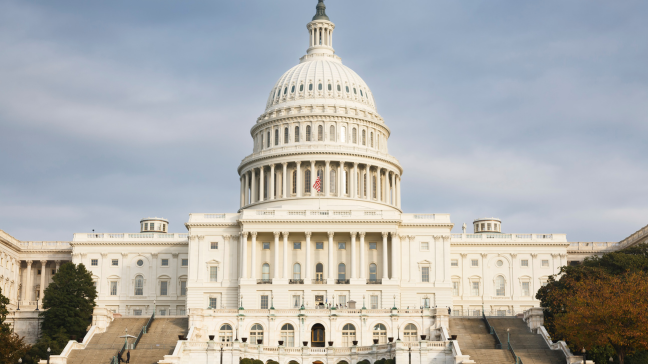An image of the U.S. capitol building.