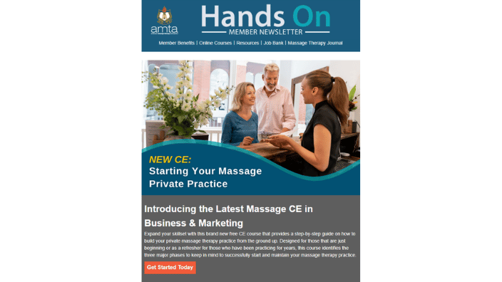 AMTA Hands On newsletter