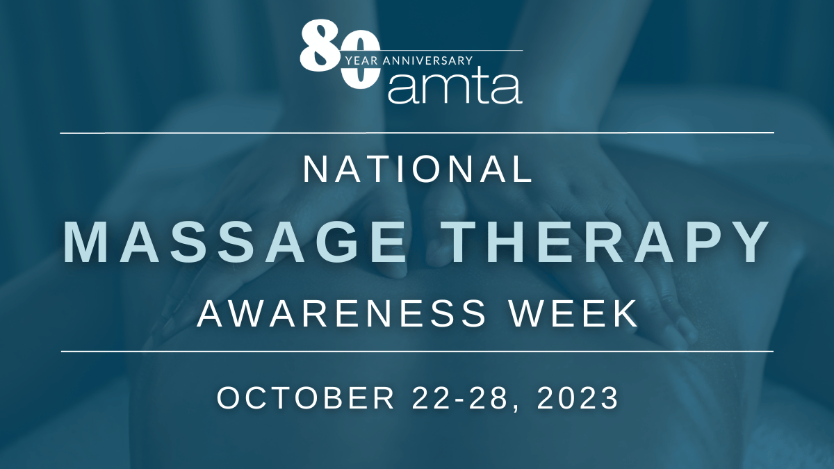 Amta S National Massage Therapy Awareness Week Nmtaw Amta Virginia Chapter