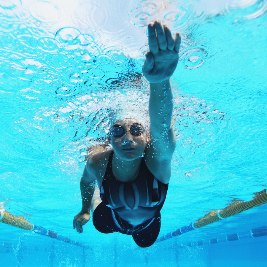 female swimmer