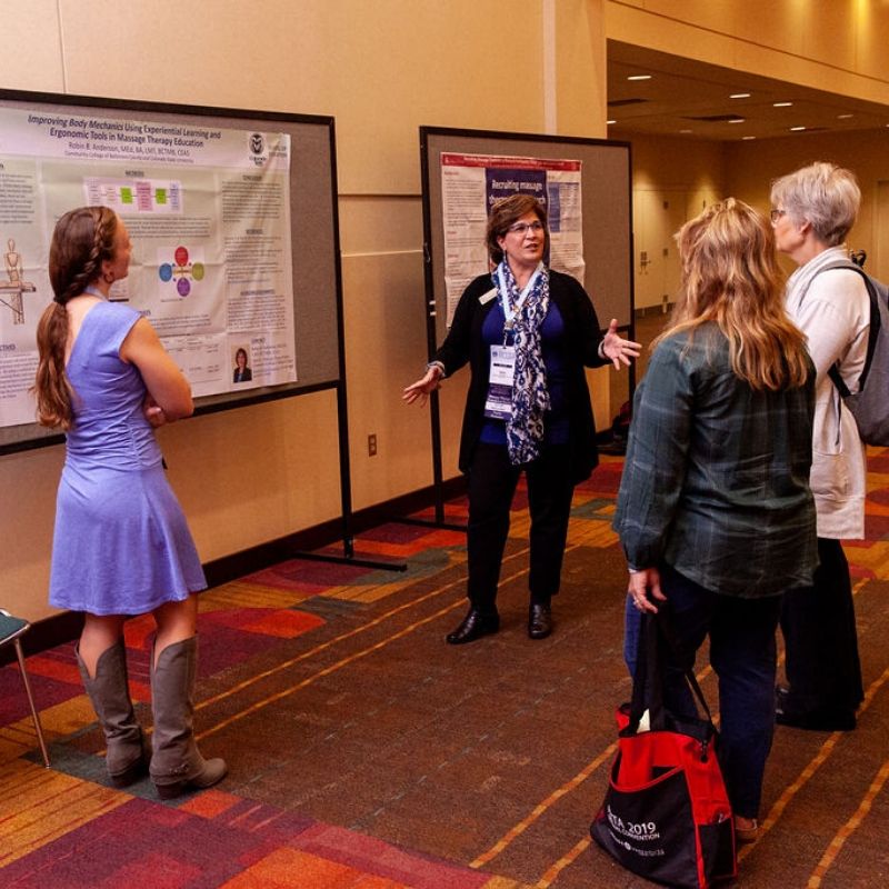 research posters at AMTA National Convention