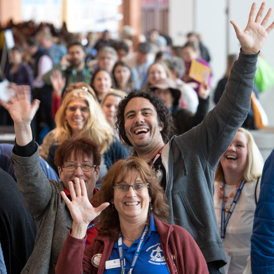 attendees at AMTA National Convention