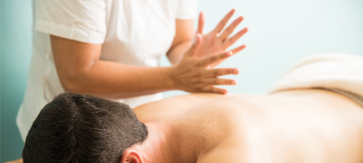Used massage. Massage technique. Rocking massage.