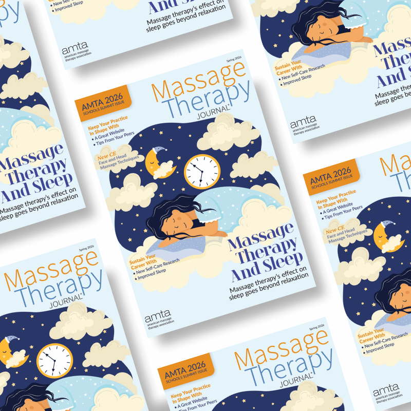 MassageTherapy Journal Spring 2026 cover