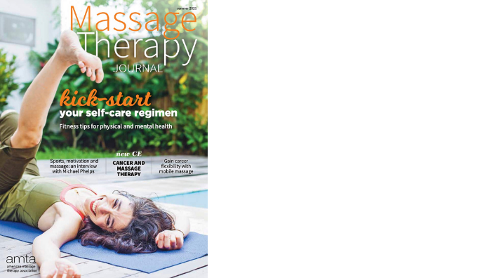 Massage Therapy Journal Summer 2021